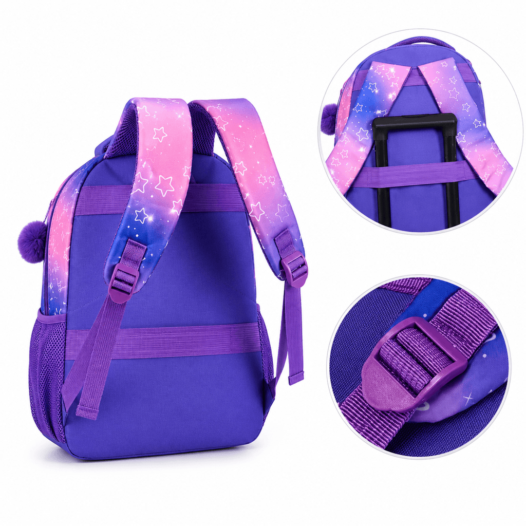 Sac à dos 3 pièces détails 