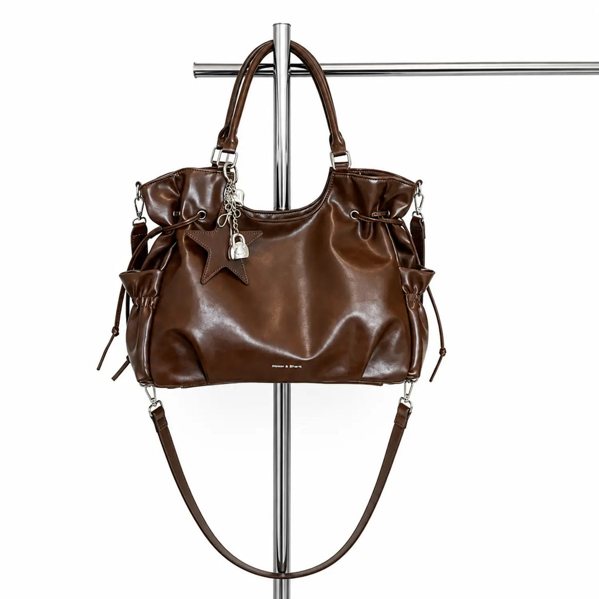 Sac cabas grande capacité marron